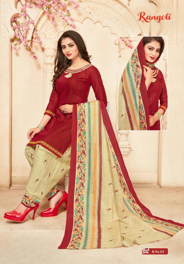 Kc Rangoli Patiyala 1 Latest Casual Regular Wear Printed Pure Cotton Collection