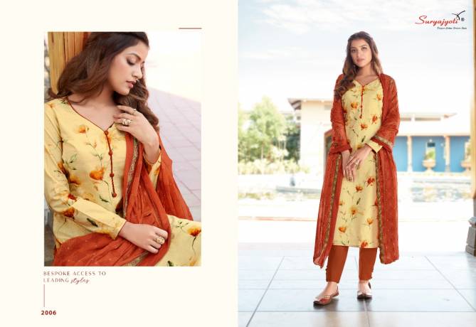 Surayjyoti Fantasy 2 Latest Fancy Designer Ethnic Wear Cambric Cotton Salwar Suits Collection
