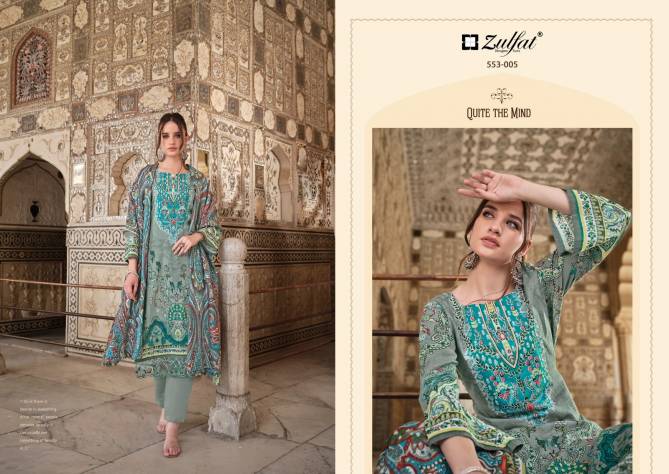 Gulrez Vol 2 By Zulfat Printed Cotton Dress Material Exporters In India