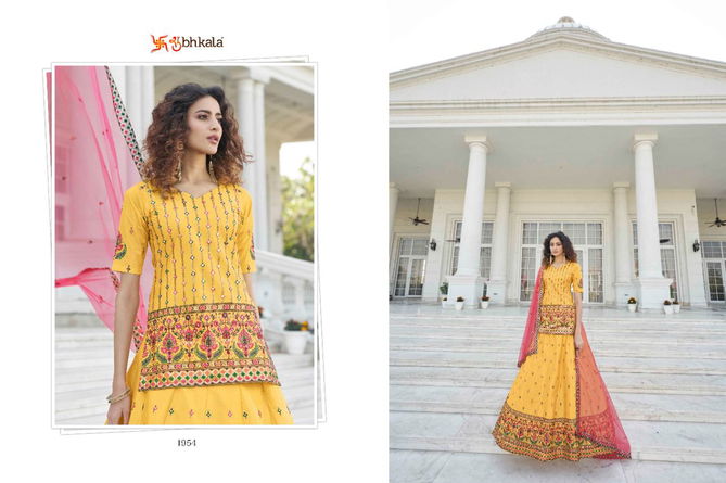 Parampara Vol 1 By Khushboo Partywear Lehenga Choli Catalog