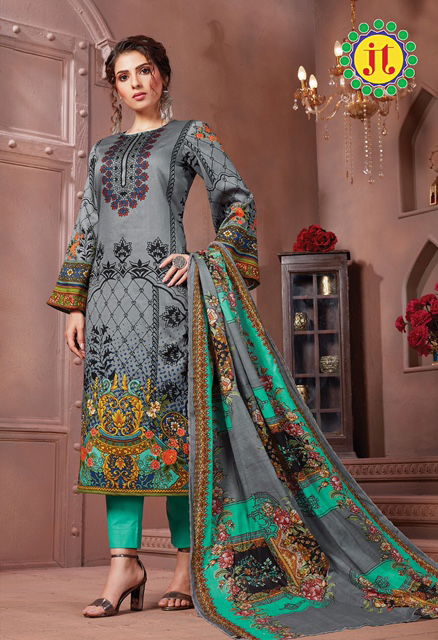 Jt Afsana Latest Fancy Designer Regular Casual Wear Printed Cotton Dress Material Collection
