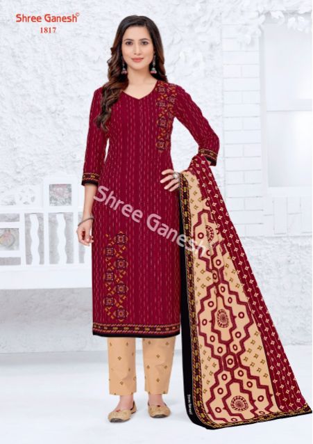 Shree Ganesh Samaiyra 8 Casual Daily Wear Cotton Printed Dress Material