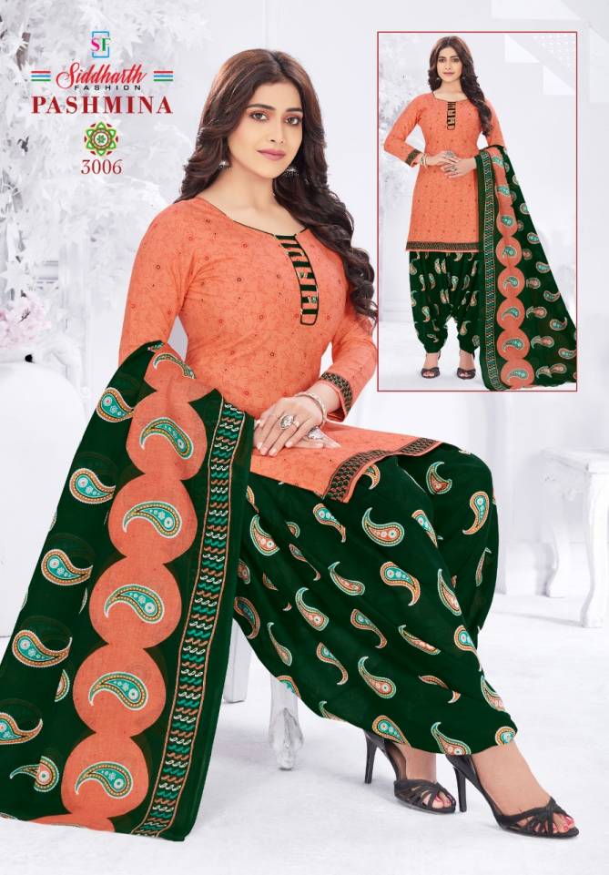 Siddharth Pashmina 3 Ready Made Cotton Printed Casual Daily Wear Dress Collection