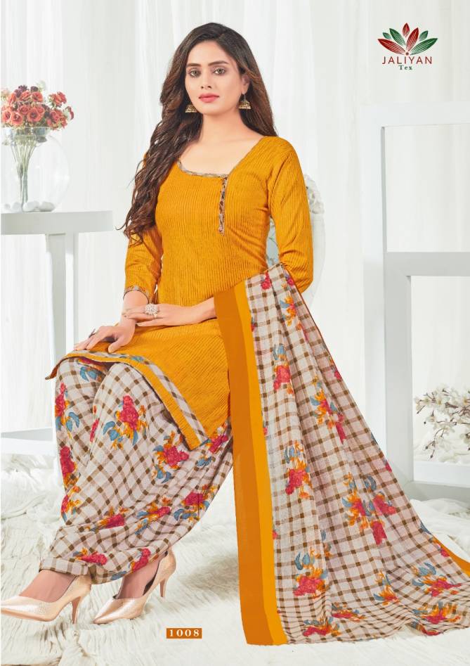 Jaliyan Shringar Patiala Casual Wear Cotton Printed Ready Made Dress Collection

