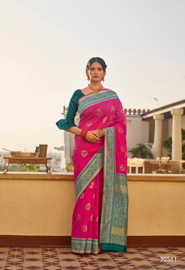 Shangrila Shefali Silk Latest Collection Of Designer Festive Wear Saree Collection 