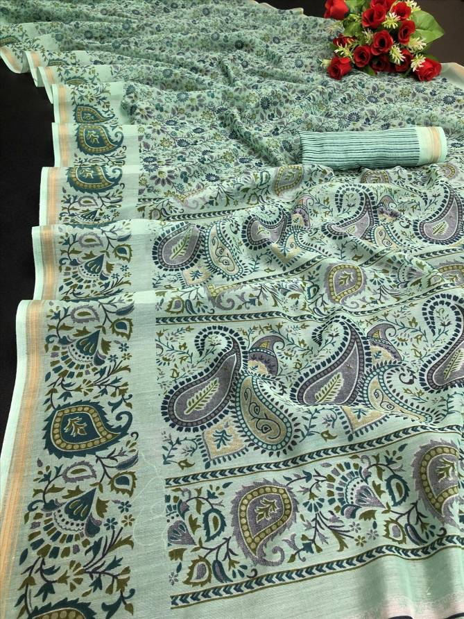 Chanderi Cotton 2 Casual Daily Wear Chanderi Cotton Printed Saree Collection