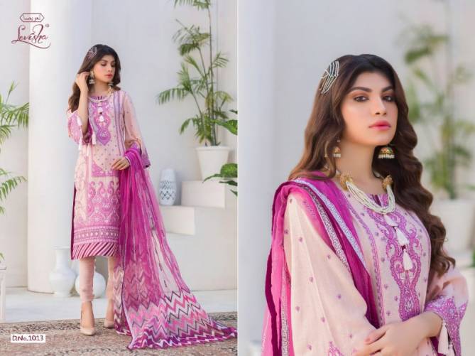 Levisha Al Zohaib fancy Festive Wear Digital Printed Jam Silk Cotton Pakistani Salwar Suits Collection

