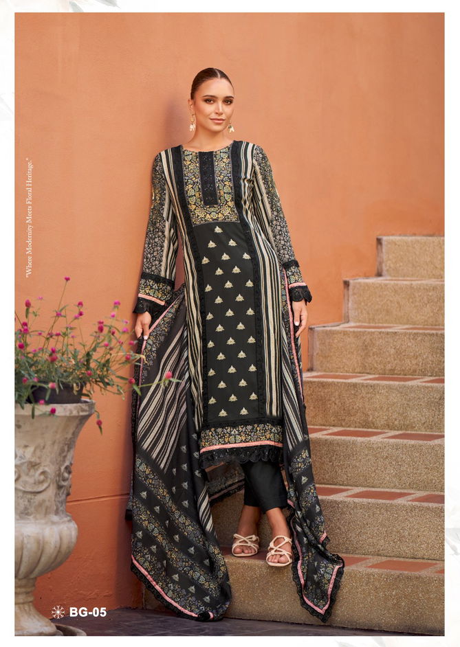 Bagh Edition 2 By The Hermitage Shop Jam Satin Dress Material Suppliers In India