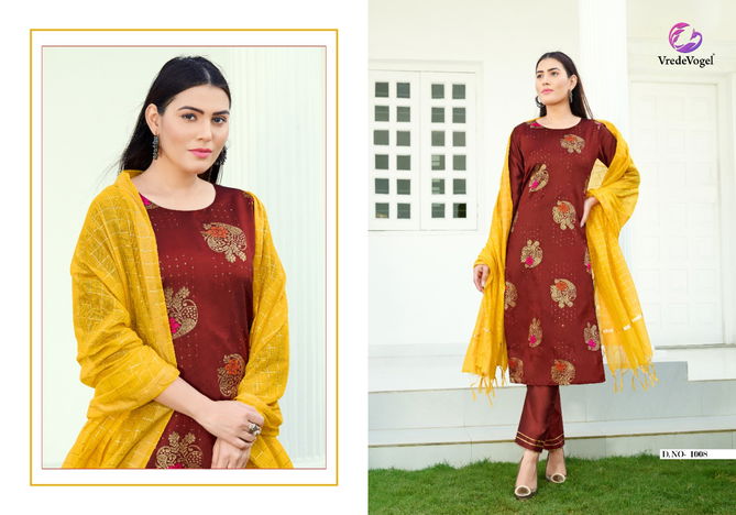 Vredevogel Reewa Fancy Designer Festive Wear Silk Latest Ready Made Collection