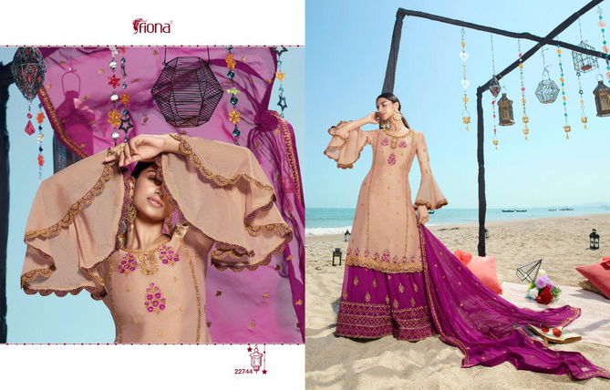 NOORIE SHARARAR VOL -11 Wedding Designer Heavy Work Georgette Top With Dull Santoon Inner  Net Bottom With Japan Satin Inner Four Sided Bordered Dupatta  