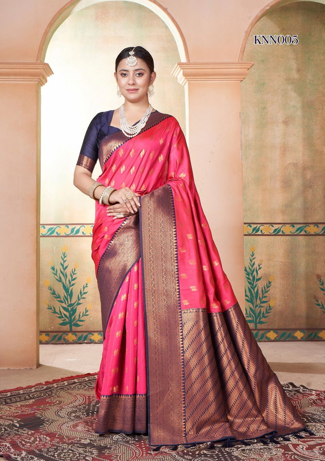 Kanana By 3 Of Kanjivaram Silk Occasion Wear Sarees Suppliers In India