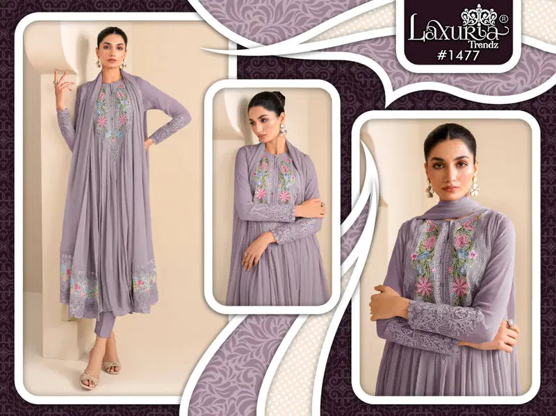  Trendz 1477 by Laxuria  Georgette Tunic Ready Made Collection