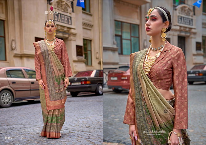 Rome By Rewaa Poly Viscose Silk Printed Sarees Wholesale Shop In India