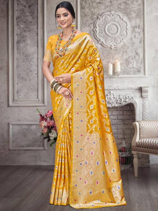 Rajtilak By Bunawat Silk Wedding Saree Suppliers In India