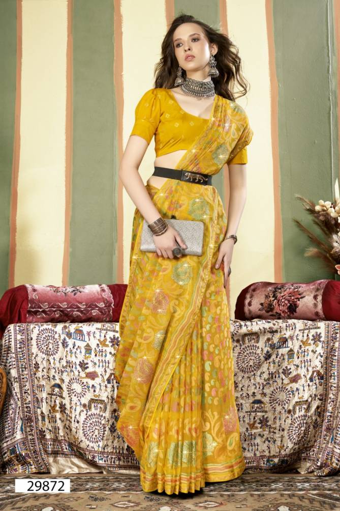 Henry By Vallabhi Brasso Printed Wholesale Saree Suppliers In Mumbai