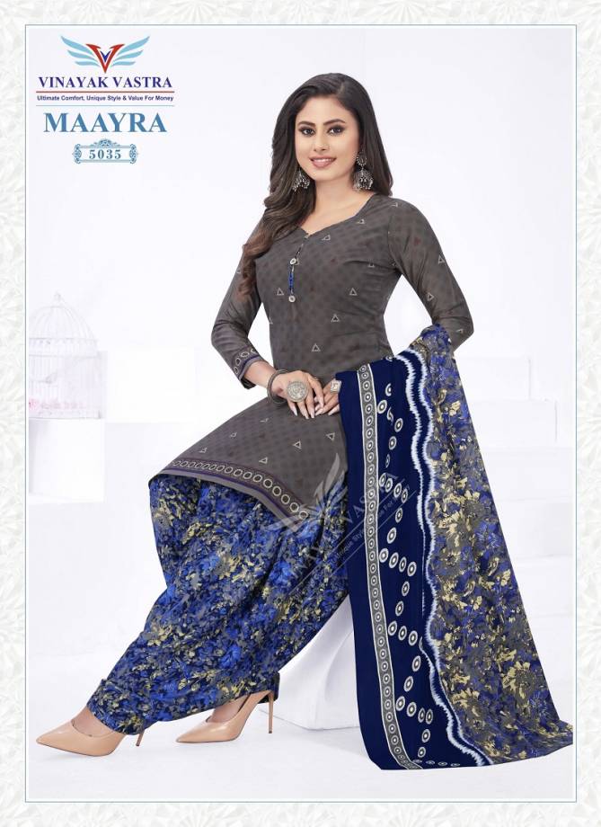 Vinayak Vastra Maayra Vol 2 Printed Dress Material Catalog
