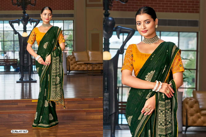 Ojasvi 2 By 5D Designer Jacquard Brasso Sarees Orders In India