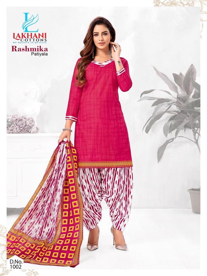 Lakhani Rashmika Patiyala 1 Latest fancy Designer casual Wear Readymade Salwar Suit Collection
