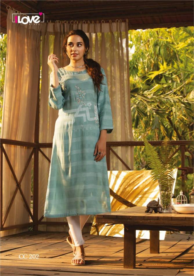 1Love Cotton Candy 2 Ethnic Wear Designer Rayon Kurti Collection