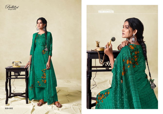 Belliza Richa Latest Fancy casual Wear Pure Original Rayon Digital Printed Designer Dress Material Collection
