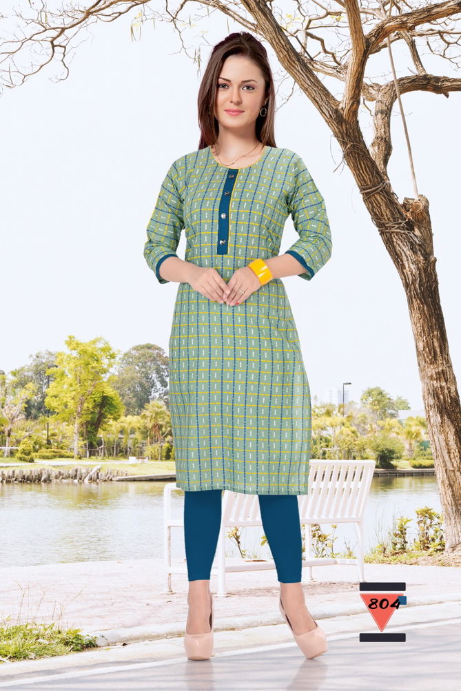 Trendy Bandhni Latest Fancy Designer casual Regular Wear Cotton Printed Kurtis Collection
