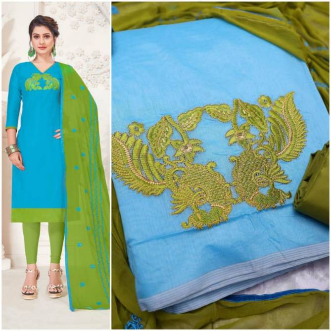 Lollipop Latest Modal Silk Embroidery Work Dress Material Collection Nazmeen Embroidery Work Dupatta 