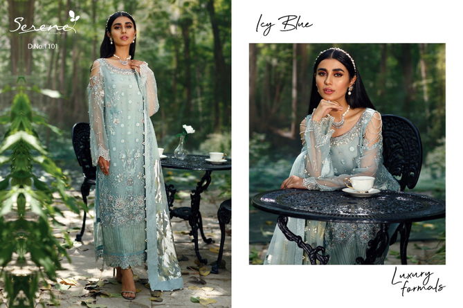 Serena Azalea Festive Wear Heavy Embroidery Work Desingner Pakistani Salwar Suits Collection