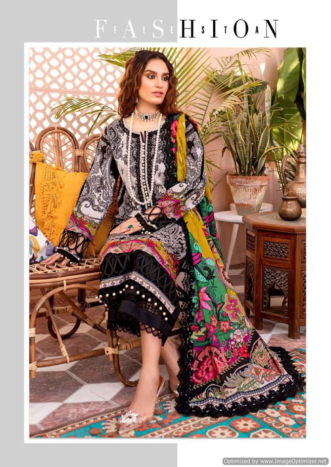 Safina Vol 7 By Nafisa Designer Karachi Cotton Dress Material Wholesale Market In Surat