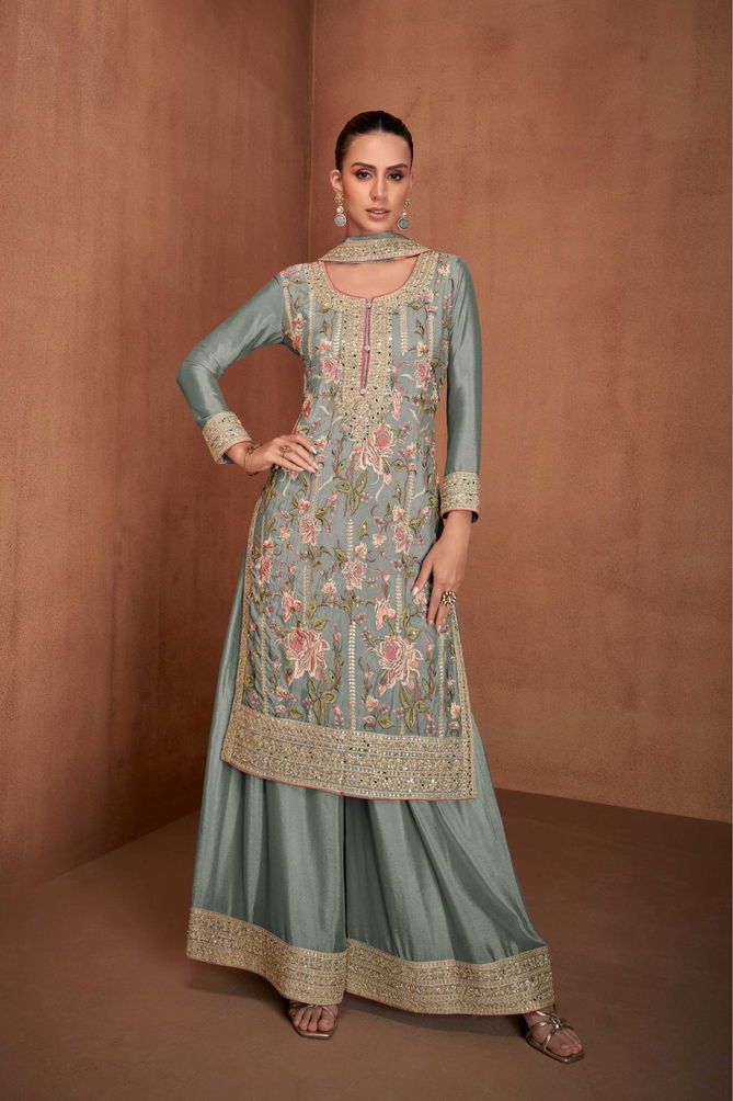 Vanya Colour By Gulkayra Real Chinon Designer Readymade Suits Orders In India