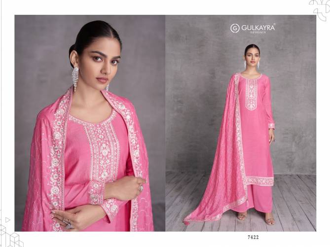 Zoya By Gulkayra Silk Designer Salwar Kameez Catalog