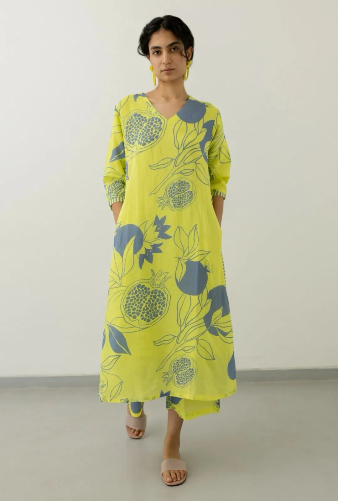 Si 134 By Krishi Cotton Printed Kurti With Bottom Suppliers In India