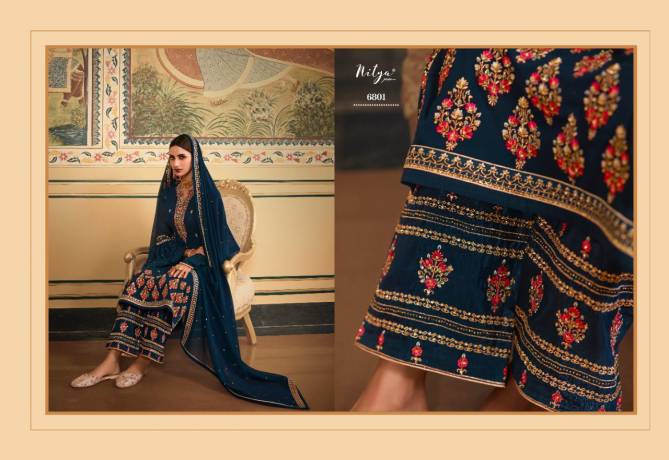 LT VOL -168 Latest Heavy Fancy Designer Festive Wear Georgette With Heavy Embroidery Work Salwar Suit Collection 