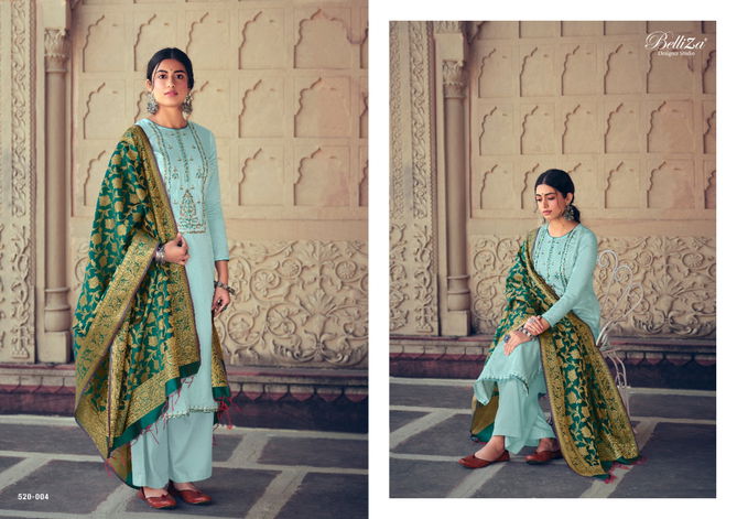 Belliza Shamia Latest Fancy Casual Wear Pure Jam Cotton with Heavy Embroidery work Designer Dress Material Collection
