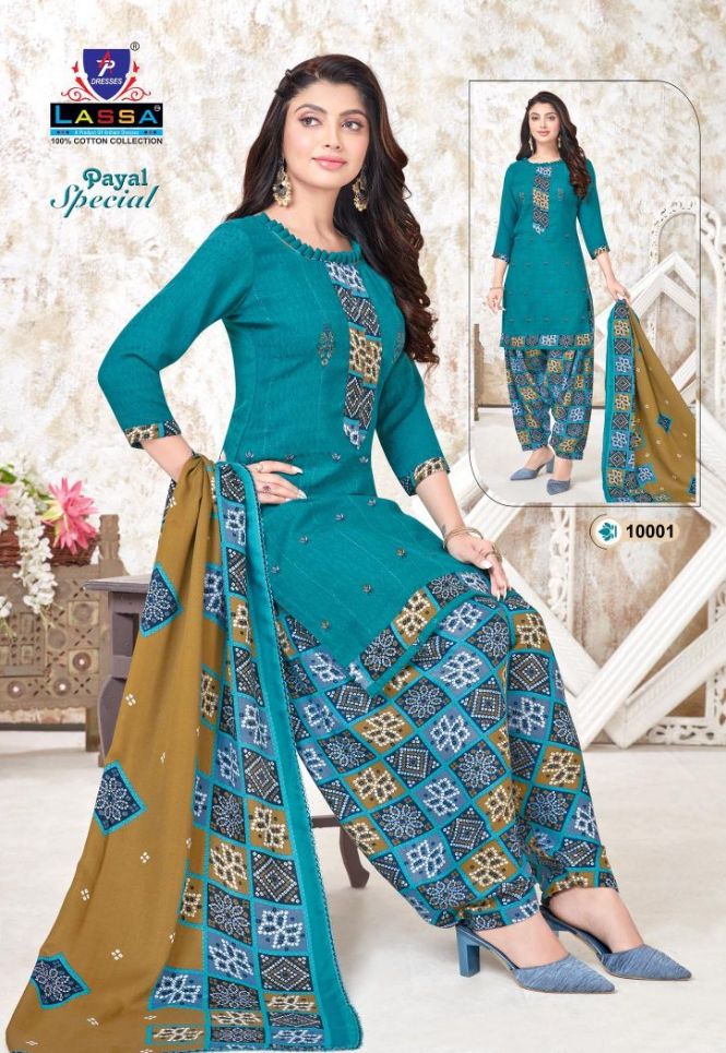 Arihant Lassa Payal Special 10 Cotton Printed Regular Wear Dress Material Collection