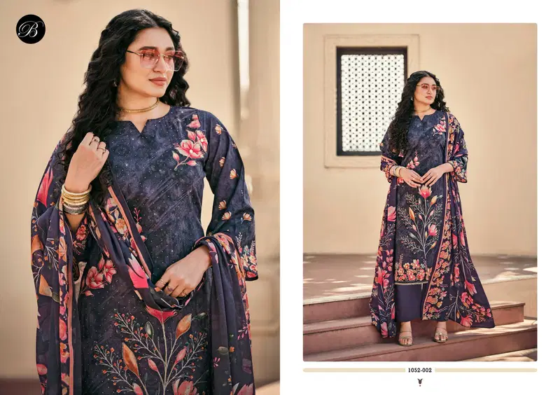 Belliza Raazi Cotton Digital Printed Dress Material Collection