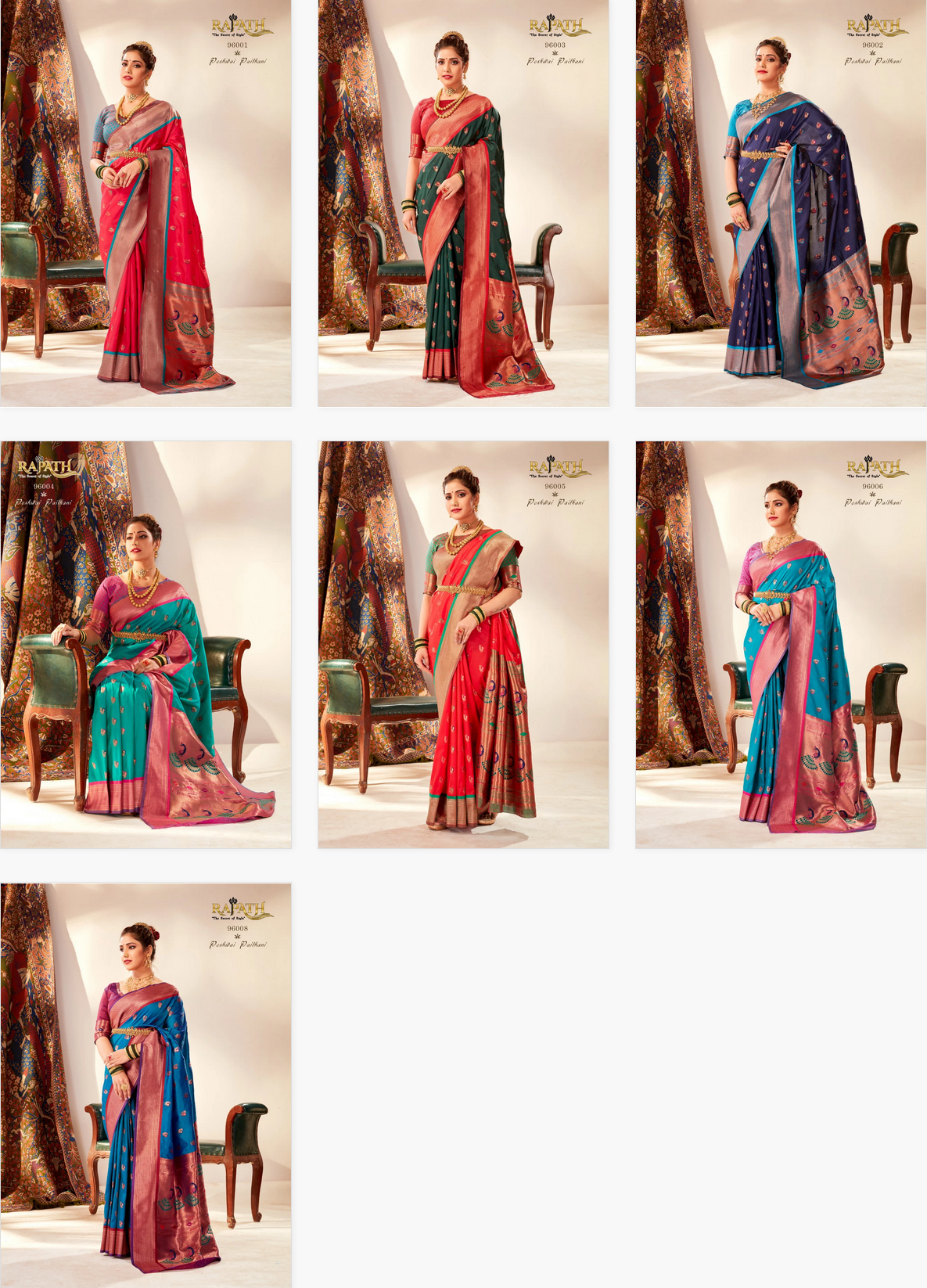 Mihira By Rajpath Paithani Silk Banarasi Saree Wholesale Shop In Surat