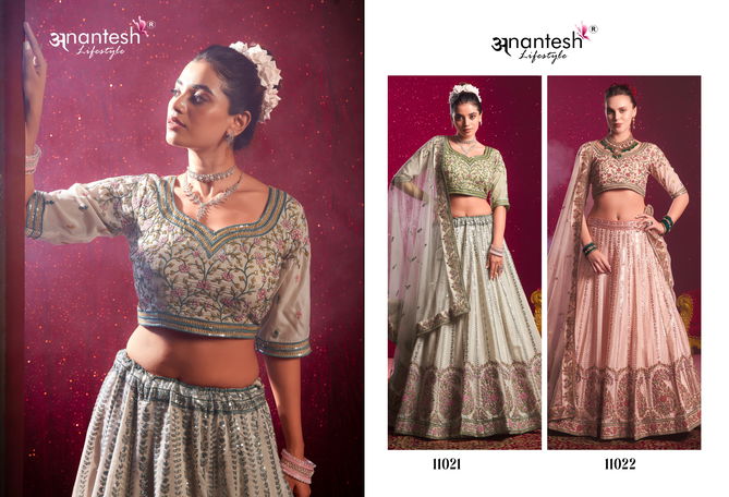 Bridemaid Vol 4 By Anantesh Bridal Wedding Wear Lehenga Choli Wholsale In India