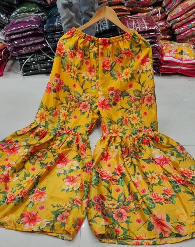 Yellow Rose By Fvd Alia Cut Sharara Readymade Suits Wholesale Clothing Distributors In India
