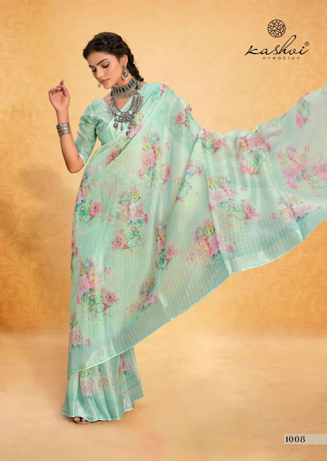 Butterfly By Kashvi Organza Tissue Wholesale Sarees Wholesalers In Delhi