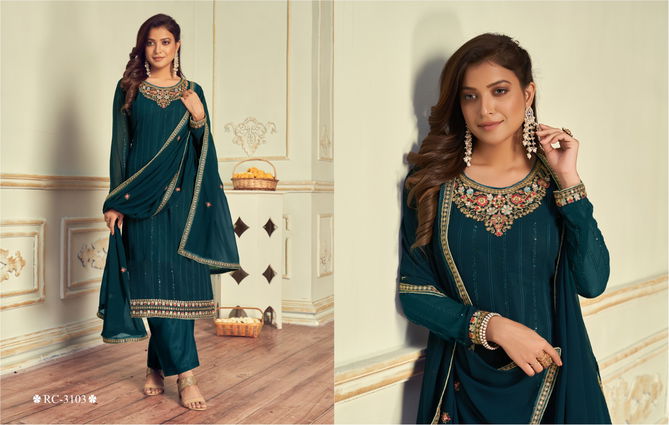 Nazneen Jugni 3101 Series Heavy Festive Wear Fox Georgette Salwar Kameez