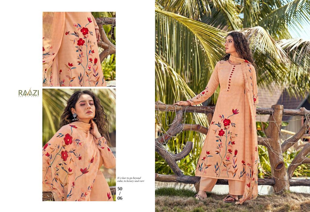 Raazi Mehar 2 Exclusive Cotton Digital Printed Festive Wear Salwar Kameez Collection
