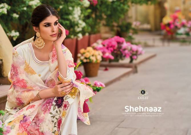 Shehnaaz By Kailee Viscose Silk Readymade Suits Catalog
