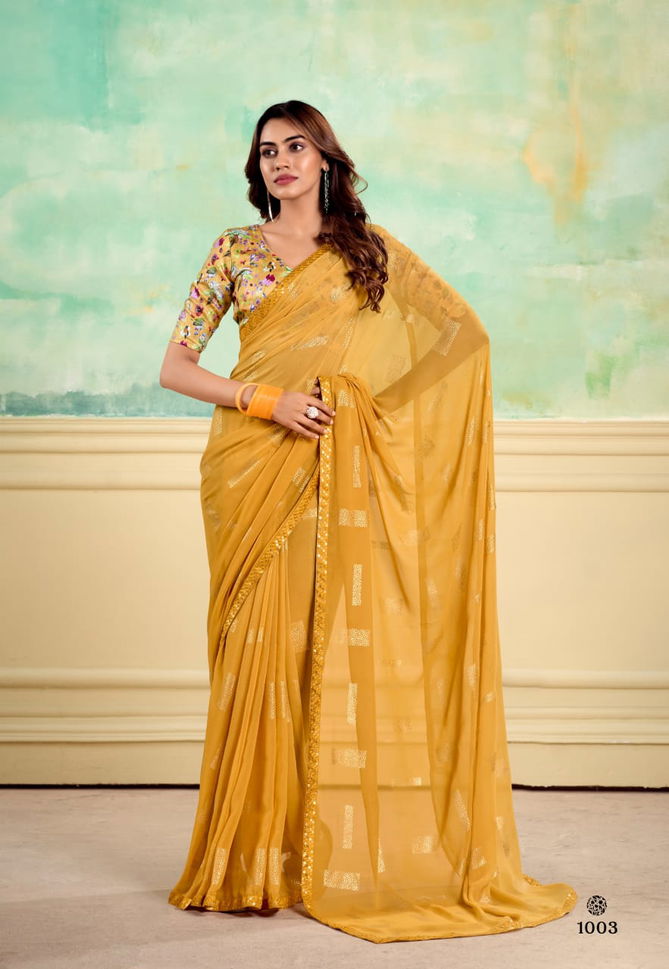 Nairobi By Stavan Weightless Fancy Saree Wholesale