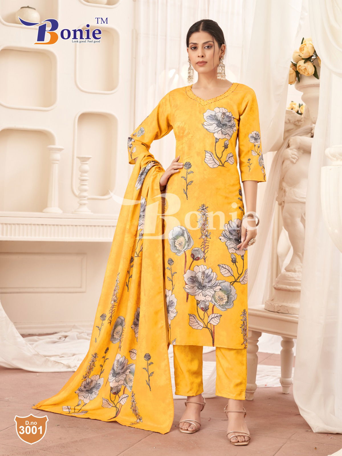 Zeel Vol 3 By Bonie Digital Printed Kurti With Bottom Dupatta Orders In India