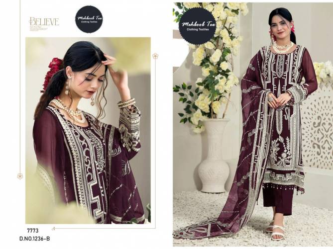 Am 1236 A To D Pakistani Salwar Suits Wholesale Market in Surat With Price