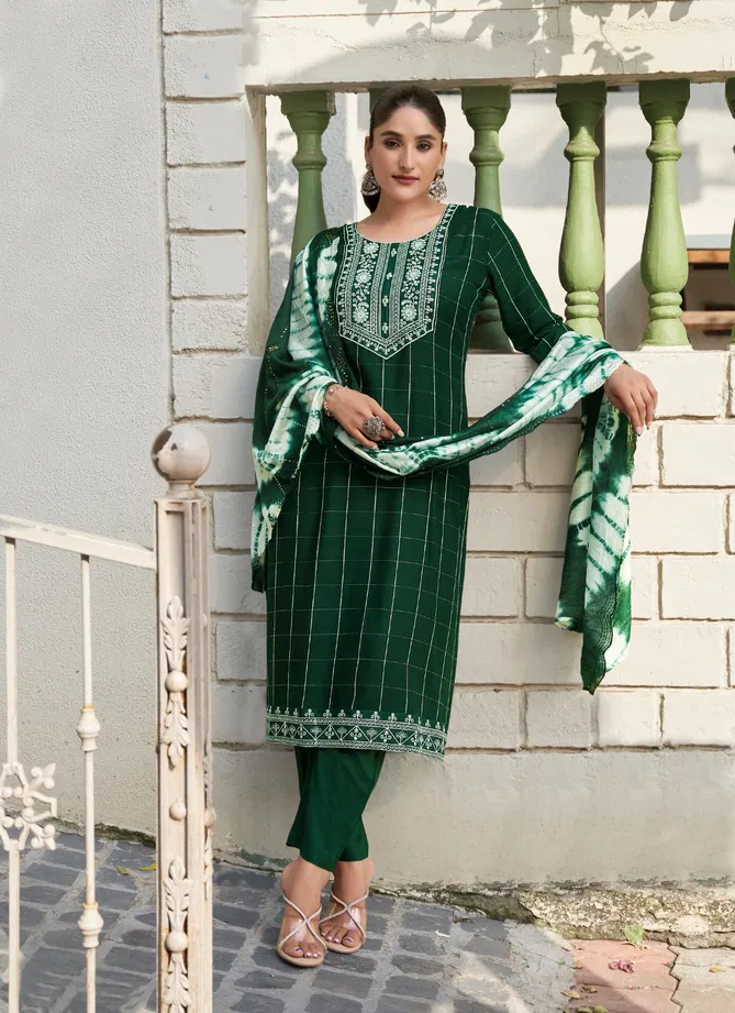 Maya Vol 1 By Mystic 9 Rayon Dobby Kurti With Bottom Dupatta Suppliers In India