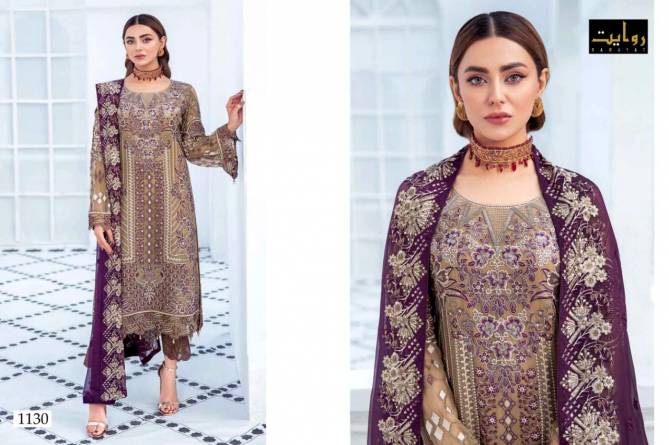 Rawayat Ramsha 5 Festive Wear Georgette With Embroidery Pakistani Salwar Kameez Collection