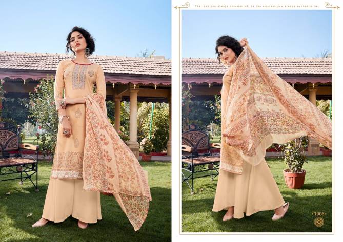 Anita Kesariya Simran Latest fancy Casual Wear Digital Print With Swarovski Diamond Work  Designer Dress Material Collection
