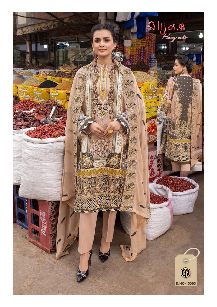 Keval Alija B 15 Casual Daily Wear Cotton Karachi Dress Material Collection