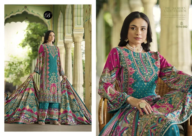 Shaheen Vol 2 By Belliza Viscose Rayon Digital Printed Dress Material Wholesale Online